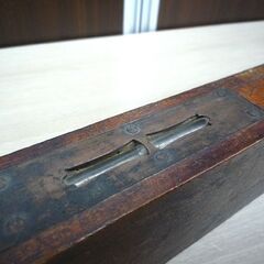 レトロ アンティーク 古道具 水平器 木製 中古 長さ 約36cm 大工道具 古民具 苫小牧西店の画像