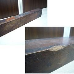 レトロ アンティーク 古道具 水平器 木製 中古 長さ 約36cm 大工道具 古民具 苫小牧西店の画像