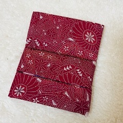【新品】テッシュケース ピンク 和柄 ポケットティッシュの画像