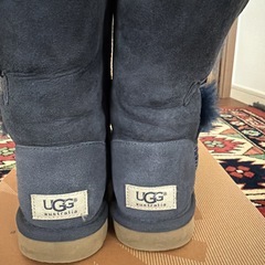 UGG W Bailey Button 5803 ネイビー 6の画像
