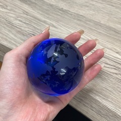 お守り　地球儀　ガラスの画像