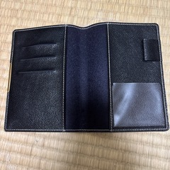 黒📕レザー調 手帳ケースの画像