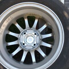 ブリヂストン　スタッドレスタイヤ　BLIZZAK  VRX  ★155/65R14 ホイール付き　４本セット　中古の画像