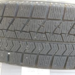 ブリヂストン　スタッドレスタイヤ　BLIZZAK  VRX  ★155/65R14 ホイール付き　４本セット　中古の画像