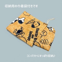ひとりで着られる キッズエプロン　巾着袋付き ハンドメイド お手伝い 入園準備　ままごとの画像