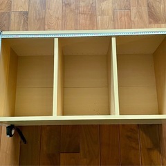 3段　カラーボックス　オーク　の画像