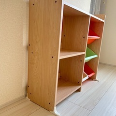 アイリスオーヤマ  おもちゃラックの画像