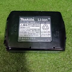 マキタ BL1860B バッテリー 充電回数1回【市川行徳店】【店頭取引限定】【中古】管理番号：ITFR3COBRT4Bの画像