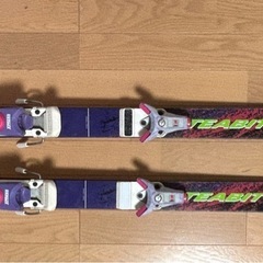 スキーキャリアとスキー板の画像