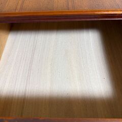 整理ダンス 茶色 幅91cm×高さ123cm×奥行44cmの画像