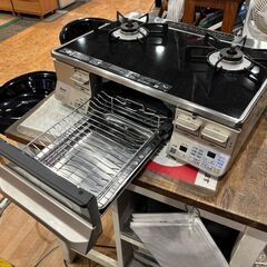 【愛品館 市原店】リンナイ　2023年製　都市ガス用/ガステーブル　RTS65VACB-GL　【愛市IFC053421-104】の画像