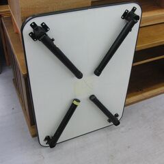 折りたたみテーブル 幅75×奥行51×高さ32.5cm ローテーブル ちゃぶ台 座卓 札幌 手稲の画像