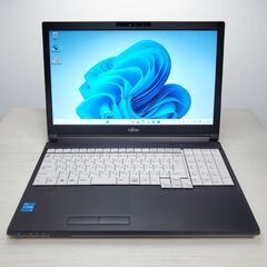 2022年製 ノートパソコン 富士通 LIFEBOOK A5511/HX Core i5-1135G7 8GB SSD 256GB 【高年式・高性能・保証あり・全国発送】の画像