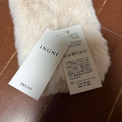INGNI エコファーストール　新品の画像