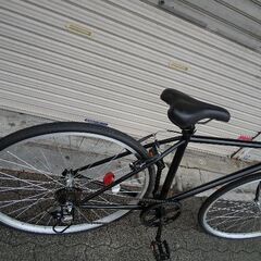 Fit‛s[フイッツ]700c シティクロスバイク 6speed/ブラックの画像