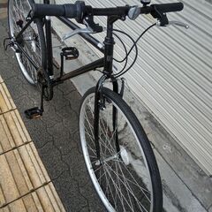 Fit‛s[フイッツ]700c シティクロスバイク 6speed/ブラックの画像