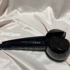 自動カール機能付きカールヘアアイロン ブラックの画像