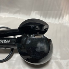自動カール機能付きカールヘアアイロン ブラックの画像