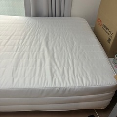 無印良品　脚付マットレス　シングルサイズ　の画像