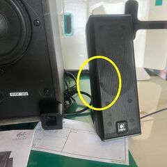 PCスピーカー｜Logicool X-240 2.1ch （最大出力50Wのパワフルスピーカー）｜作動確認済み｜使用頻度少ないの画像