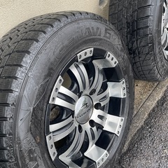 ハイエース　バン　フレーダーマウス　クエルボ8 スタッドレス の画像