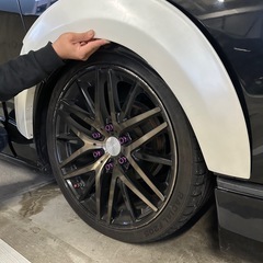 200系ハイエースオーバーフェンダーの画像