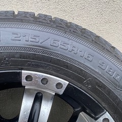 ハイエース　バン　フレーダーマウス　クエルボ8 スタッドレス の画像