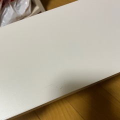 スチールタップ収納箱フラップ式・ホワイトグレー　滑り止めなしの画像