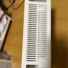スチールタップ収納箱フラップ式・ホワイトグレー　滑り止めなしの画像