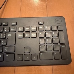DELL 有線キーボードの画像