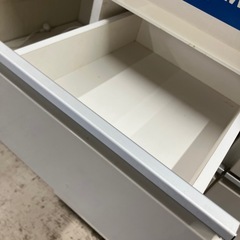 2510-114 キッチンボード ホワイト 中古 汚れありの画像