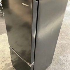 Hisense 　162L 2ドア冷凍冷蔵庫 　HRーD15FB 2022年製　※製氷皿が有りません。TO100402の画像