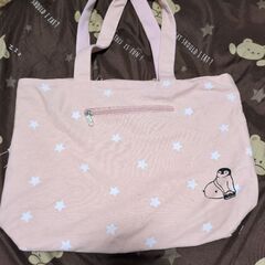 ペンギン柄トートバッグの画像