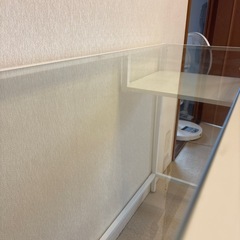 ガラステーブル、チェアの画像