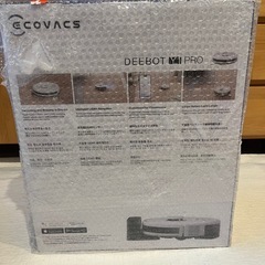 【新品未使用】ECOVACS DEEBOT Y1 PRO ロボット掃除機の画像