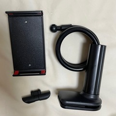 【未使用】スマホスタンド スマホクリップ ブラックの画像