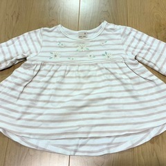 【プティマイン】女の子ワンピース90サイズの画像
