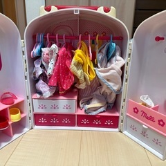 メルちゃん美容室、ハウス、病院、クローゼット、ぬいぐるみセットの画像
