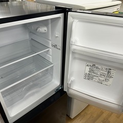 【ドリーム川西店御来店限定】☆ジモティー見たよ♪割引☆ ニトリ　冷蔵庫　NTR-106BK  2023年製／クリーニング済み【2125560000029530】の画像