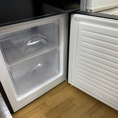 【ドリーム川西店御来店限定】☆ジモティー見たよ♪割引☆ ニトリ　冷蔵庫　NTR-106BK  2023年製／クリーニング済み【2125560000029530】の画像