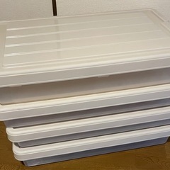 fits　押入れ収納　4つセットスリムボックス74 日本製の画像