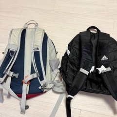 ノースフェイス　adidas リュックの画像