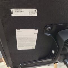 J1578　【リユースのサカイ柏店】　IKEA　イケア　オフィスチェア　ENBERGET レンベルゲット　ブラック　クリーニング済み　参考価格7,990円の画像