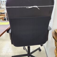J1579　【リユースのサカイ柏店】　IKEA　イケア　オフィスチェア　ENBERGET レンベルゲット　ブラック　クリーニング済み　参考価格7,990円の画像