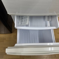 【ドリーム川西店御来店限定】☆ジモティー見たよ♪割引☆シャープ　2ドア冷蔵庫　SJ-D14D-W  2018年製／クリーニング済み【2125560000029533】の画像