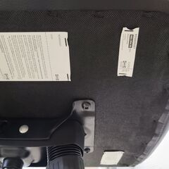 J1579　【リユースのサカイ柏店】　IKEA　イケア　オフィスチェア　ENBERGET レンベルゲット　ブラック　クリーニング済み　参考価格7,990円の画像