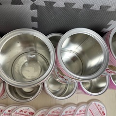 はいはい アイクレオ ミルク缶 空き缶 16個セットの画像