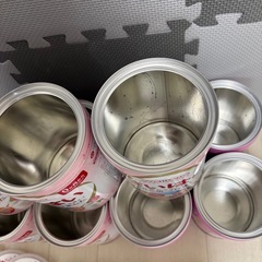 はいはい アイクレオ ミルク缶 空き缶 16個セットの画像