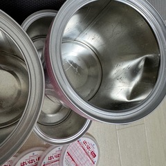 はいはい アイクレオ ミルク缶 空き缶 16個セットの画像