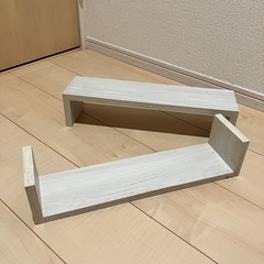 ウォールシェルフ 2個セットの画像